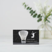 バドミントンの名刺 名刺 (スタンド正面)