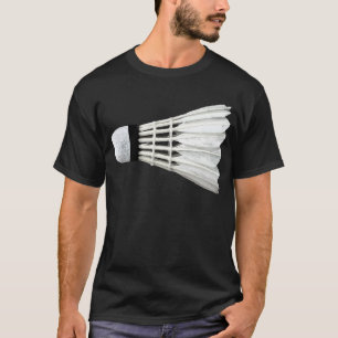バドミントンの小鳥のShuttlecockラケットスパイクの網 Tシャツ