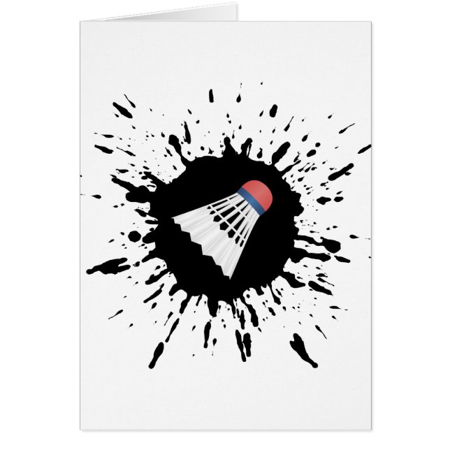 バドミントンの爆発 (正面)