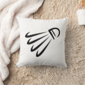 バドミントンのshuttlecock クッション (ブランケット)