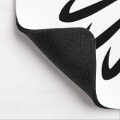 バドミントンのshuttlecock マウスパッド (コーナー)