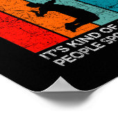 バドミントンもしが嫌いでも大丈夫 ポスター (角)