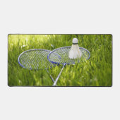 バドミントンを移動に設定 デスクマット (正面)