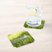 バドミントンを移動に設定 ペーパーコースター (インサイチュ)