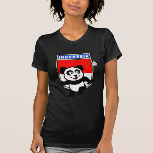 バドミントンインドネシアパンダ Tシャツ