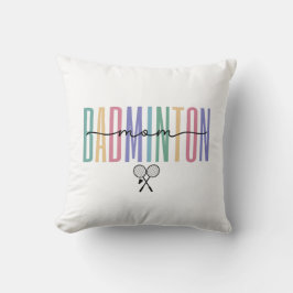 バドミントンカラフルママ クッション