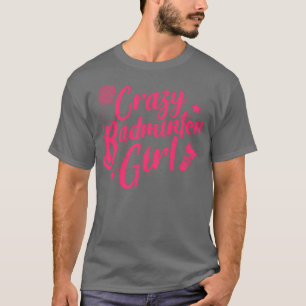 バドミントンガールT 8 Tシャツ
