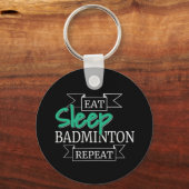 バドミントンギフト キーホルダー (正面)
