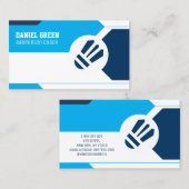 バドミントンコーチ 名刺 (正面/裏面)