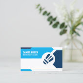 バドミントンコーチ 名刺 (スタンド正面)