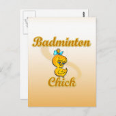バドミントンシック ポストカード (正面/裏面)