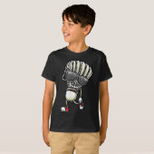 バドミントンシャトルダンス Tシャツ (正面フル)