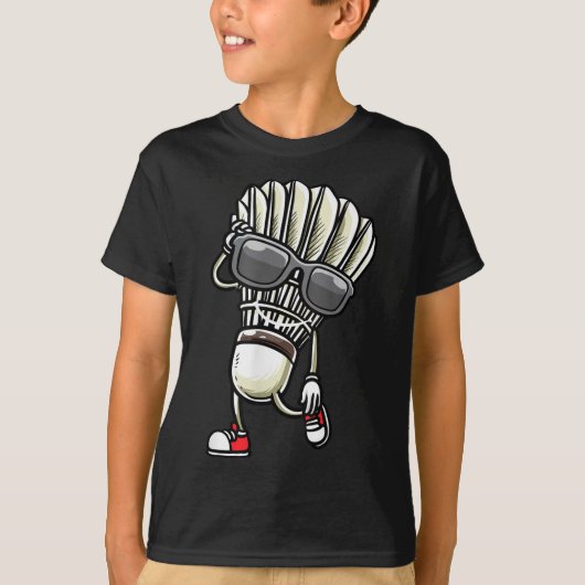 バドミントンシャトルダンス Tシャツ (正面)