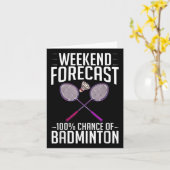 バドミントンシャトルラケットバーディプレーヤー カード (黄色い花)