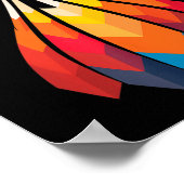 バドミントンシャトル ポスター (角)