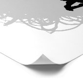 バドミントンスクライブルスタイル ポスター (角)