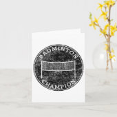 バドミントンチャンピオンコンペティティブファミリーバックヤードSpo カード (黄色い花)