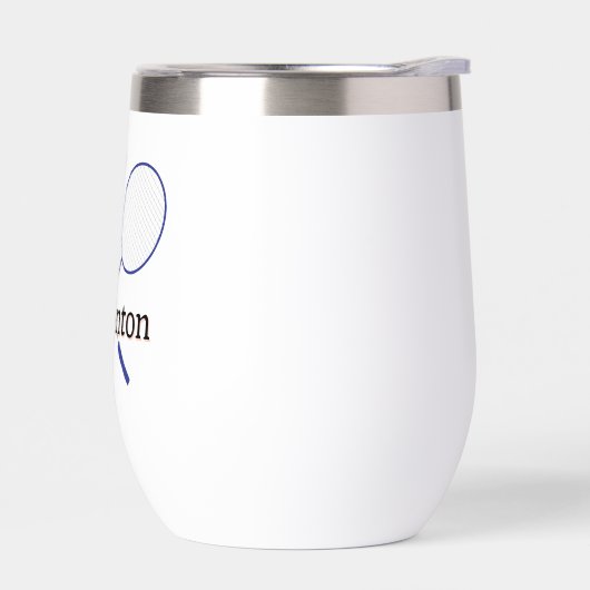 バドミントンデザイン (左面)