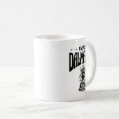 バドミントンバイシャトルラケットできなくてごめんなさい コーヒーマグカップ (正面右)