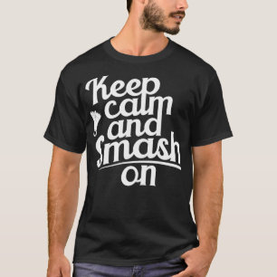 バドミントンバドミントンコーチのアパレルバドミントンプレイ Tシャツ