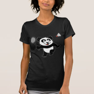 バドミントンパンダ Tシャツ