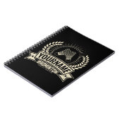 バドミントンパーソナライズされた選手の名前ラケットスポーツ ノートブック (左側)