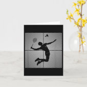 バドミントンプレーヤーゲームシャトルバドミントン カード (黄色い花)