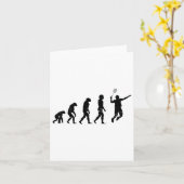 バドミントンプレーヤーシャトル カード (黄色い花)