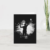 バドミントンプレーヤーヴィンテージバドミントン カード (正面)