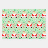 バドミントンホリデーギフト ラッピングペーパーシート (正面)