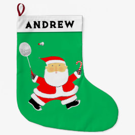 バドミントンホリデーギフト ラージクリスマスストッキング