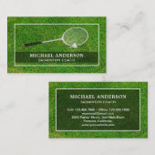 バドミントンラケットシャトルコックプロフェッショナル監督 名刺 (正面/裏面)