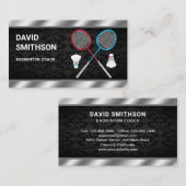 バドミントンラケットシャトルコックプロフェッショナル監督 名刺 (正面/裏面)