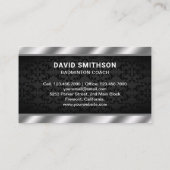 バドミントンラケットシャトルコックプロフェッショナル監督 名刺 (裏面)