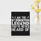 バドミントンレジェンドコーチの衣装を聞いたことのない カード (黄色い花)