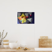 バドミントン写真 ポスター (キッチン)