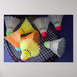 バドミントン写真 ポスター
