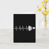 バドミントン女子男性へシャトルスポーツチームP カード (黄色い花)