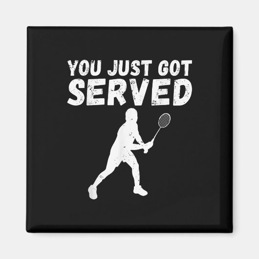 バドミントン得に仕えた マグネット (正面)