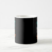 バドミントン得のシャツを出したばかりだ コーヒーマグカップ (中央)