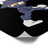 バドミントン忍者キッズシャトルボーイバドミントン ポスター (角)