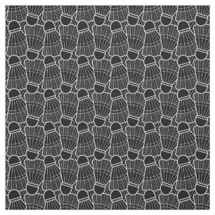 バドミントン愛好家のためのバドミントンのバーダイパターン ファブリック