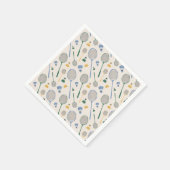 バドミントン誕生日パーティー スタンダードカクテルナプキン (角)