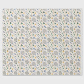 バドミントン誕生日パーティー ラッピングペーパー (フラット)