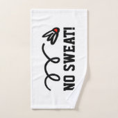 バドミントン選手のための汗スポーツハンドタオルなし ハンドタオル (ハンドタオル)