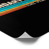 バドミントン選手の伝説2001年10月以来の誕生日 ポスター (角)