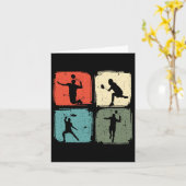 バドミントン選手の衣装バドミントン選手のシャトルバス カード (黄色い花)