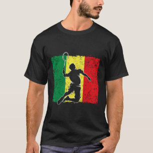 バドミントン選手セネガル国旗セネガル1 Tシャツ