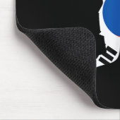 バドミントン韓国国旗のラケットシャトル女性P マウスパッド (コーナー)