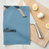 バドミントン キッチンタオル (四つ折り)